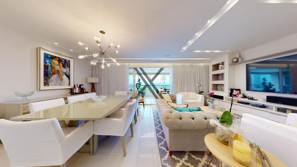 Apartamento On The Park na Península, Barra da Tijuca